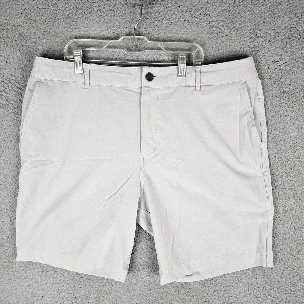 Faherty Shorts Mens 36 All Day Hybrid Chino Stretch Walk Shorts